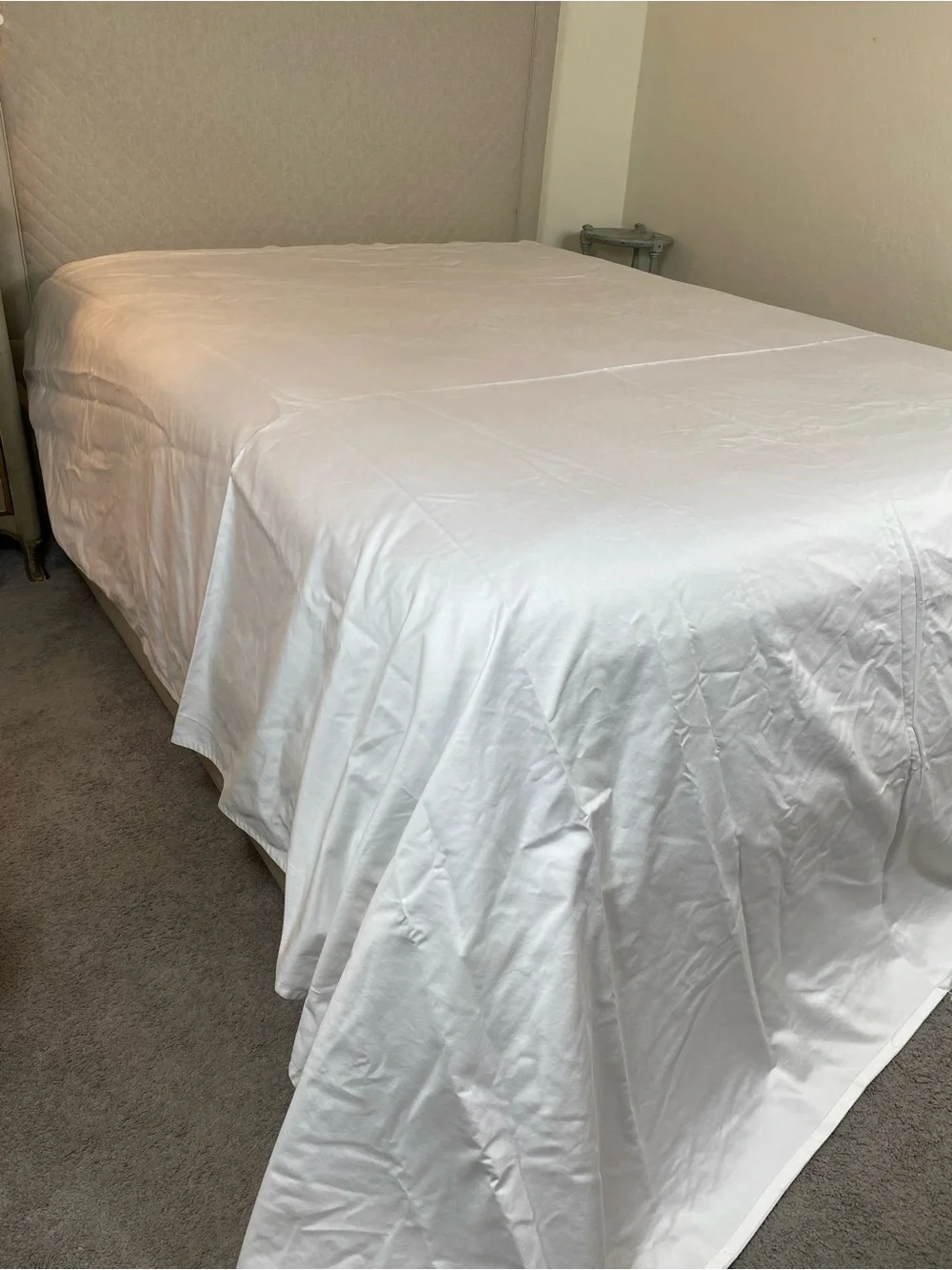 Hotel Signature 100% cotton sateen Flat Sheet Luxurious